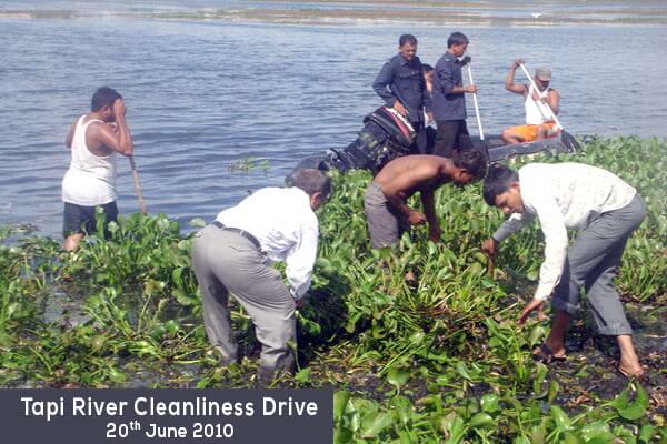 Tapi River Cleanliness Drive